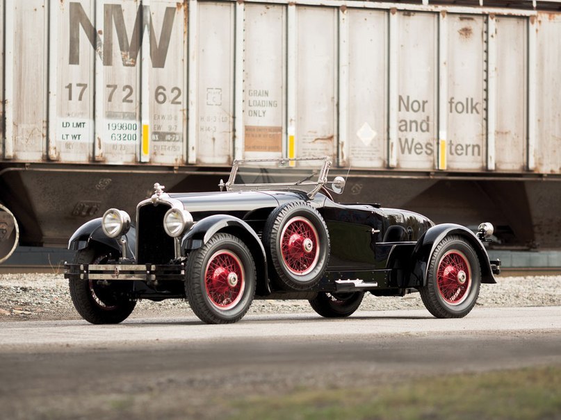 Stutz Vertical Eight Custom Black Hawk Two-Passenger Speedster by Robbins 1927