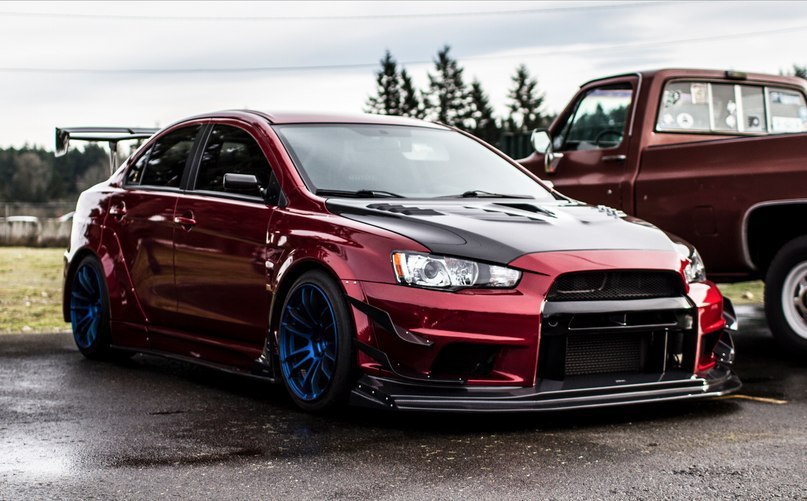 Mitsubishi Lancer Evolution X.