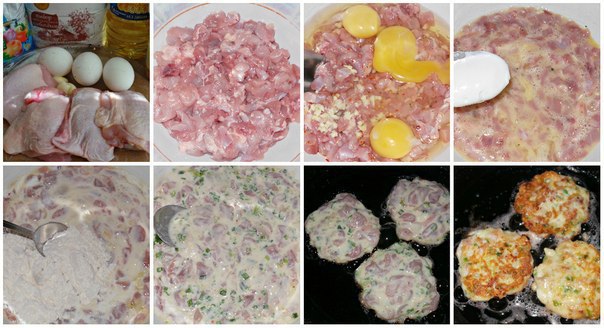 Куриные котлетки по-французски . Они настолько вкусные,нежные и сочные,что просто тают во рту.А если ...