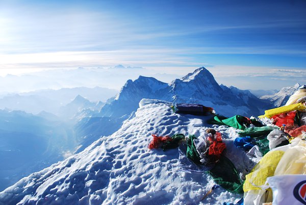 Everest Summit. 8848M