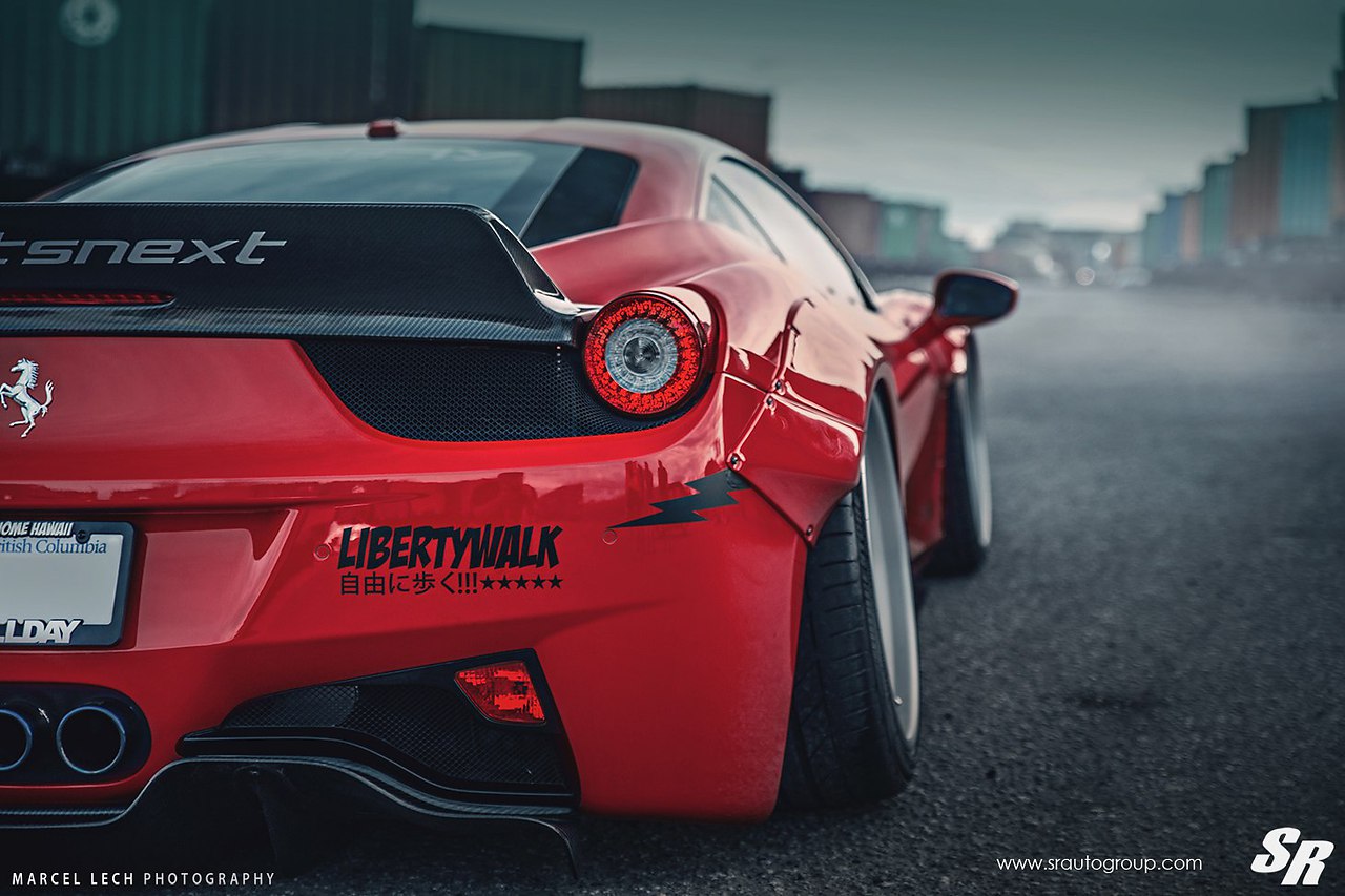 Ferrari 458 Italia Spider Liberty walk