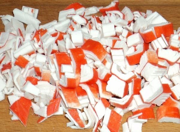 Салат с пекинской капустой и крабовыми палочками.Пекинскую капусту я открыла для себя совсем ... - 3