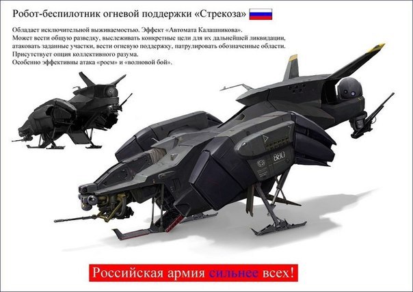 Будущие войска России. Концептуальный видение.