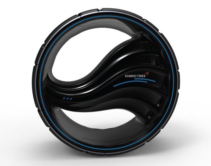 Kumho Maxplo изобрела покрышки с изменяемым протектором.Компания Kumho представила любопытную ...