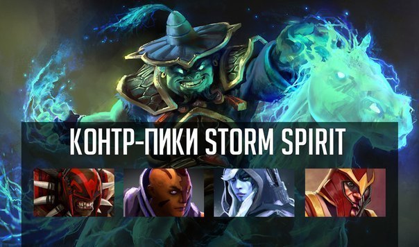 Контрпик Storm Spirit - Dota 2