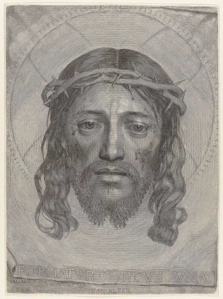  , La Sainte Face (Holy Face), 1649 . (Art)     XVII  ...