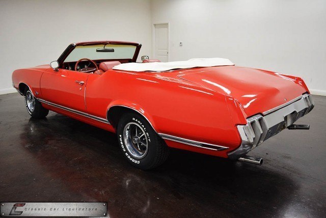 1970 Oldsmobile Cutlass Supreme Convertible 350 V8 Power - 4