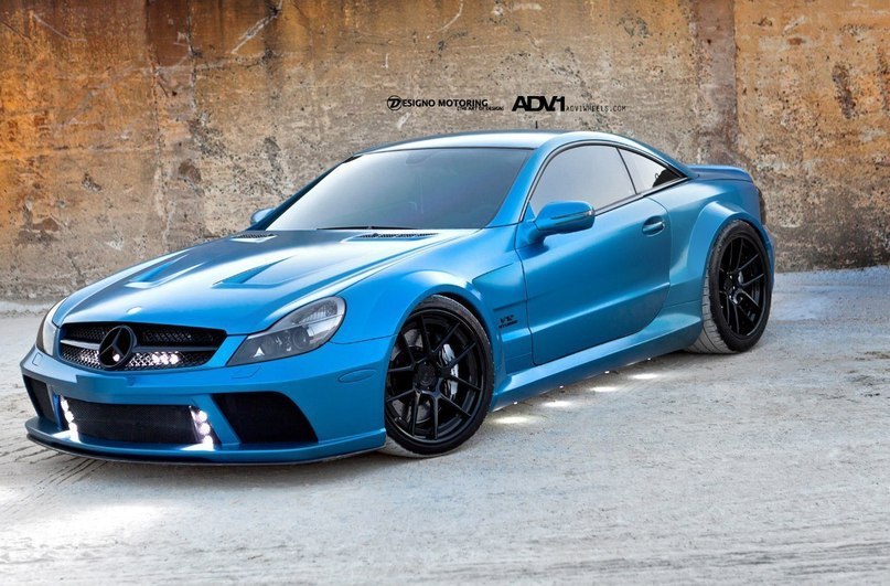 Mercedes-Benz SL65 AMG Black Series on ADV.1 Wheels
