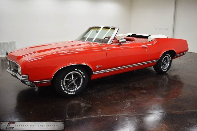 1970 Oldsmobile Cutlass Supreme Convertible 350 V8 Power - 3