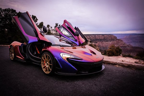 Purple McLaren P1 - 2