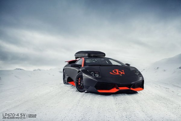 Lamborghini Murcielago SV LP670-4 Winter Editon.