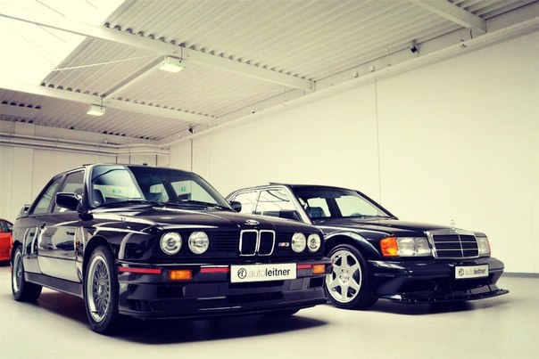 : BMW M3 Sport EVO E30 & Mercedes 190E EVO II W201 - 5