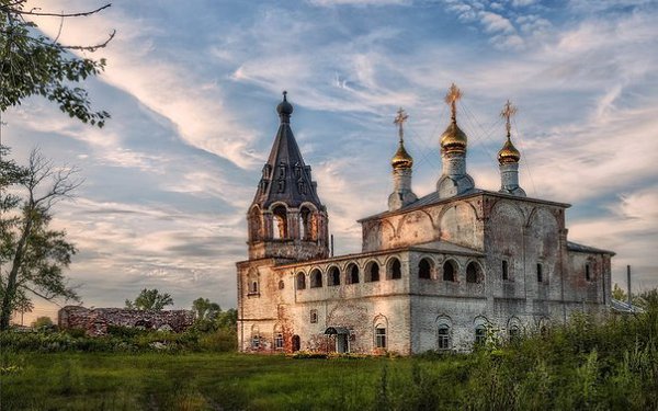 Храм Христа Спасителя в селе Борисоглеб, Муромский район, Владимирская область, Россия