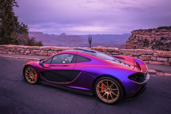 Purple McLaren P1 - 6