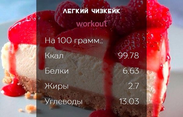Легкий чизкейк.Потребуется: 200 г обезжиренного творога (не мягкого!), 125 г обезжиренного йогурта, ...