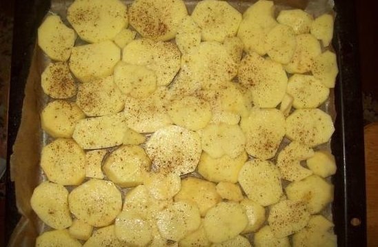 Картошка по-французски с сюрпризом.Я уже выкладывала свой рецепт картошки-по французски , но на День ... - 2
