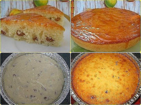 Пирог из манки с изюмом! Нам потребуется: -1 стакан манной крупы -1 стакан кефира -0.5 стакана ...
