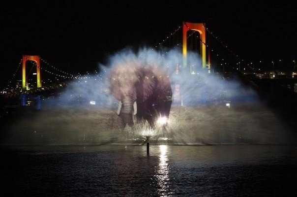   "Odaiba Water Illumination", .  ,     ...