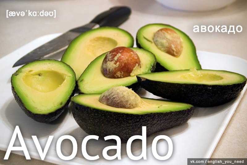 ^    :).    ""Avocado  [vkd]  ...