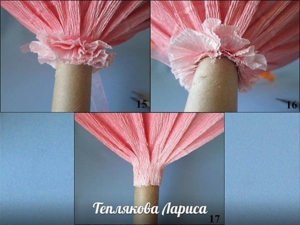 Мастер-класс по изготовлению портбукетницы для конфетного букета.Для работы нам понадобится:плотный ... - 6