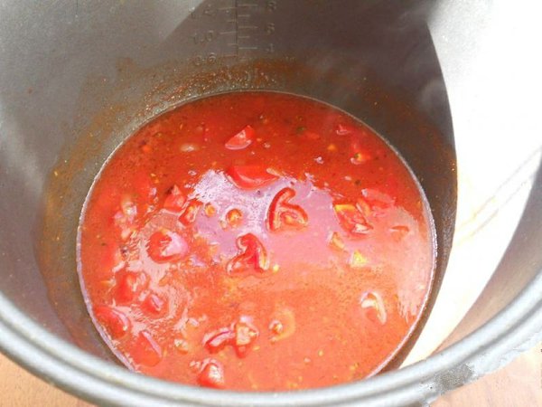 Котлеты из куриного фарша с капустой тушеные в томате. Фарш куриный (лучше пополам - филе + красное ... - 7