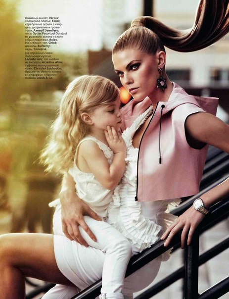 Maryna Linchuk by Alexi Lubomirski for Vogue Russia - 2