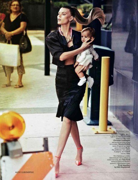 Maryna Linchuk by Alexi Lubomirski for Vogue Russia - 3