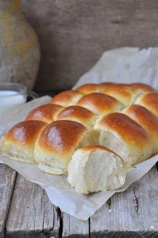Булочки.Необычайно вкусные булочки!Время приготовления: 50 минут + расстойкаПорций: 15 штукВам ... - 2
