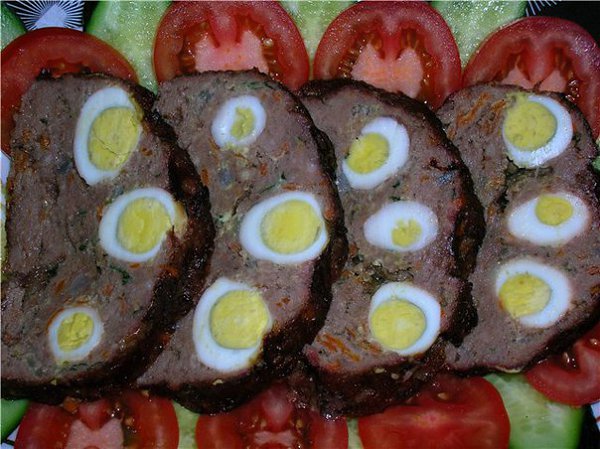 ТОР - 10 ОБАЛДЕННО ВКУСНЫХ РУЛЕТОВ! 1. РУЛЕТ. КОТОРЫЙ НРАВИТСЯ ВСЕМ. ИНГРЕДИЕНТЫ 800 гр.мякоти ... - 7