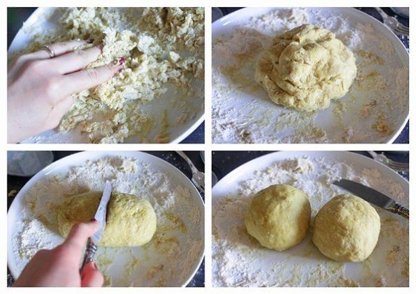 Равиоли с грибами и сыром.Надо:250 гр муки2 яйца50 мл масла (я брала масло из тыквенных семечек)1 ... - 3