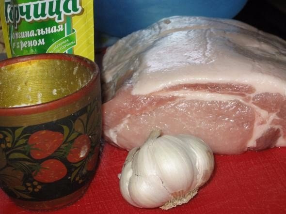 Запеченная в горчице свинина.Рецепт настолько простой и настолько вкусным получается мясо, что я ... - 2