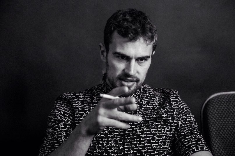 Theo James, photographed by Joost Vandebrug for Flaunt Magazine, Spring 2015.