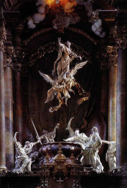 Egid Quirin Asam. Assumption of the Virgin. 1717-1725.