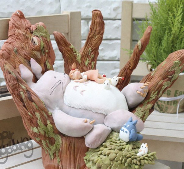 cute totoro cakes - 5
