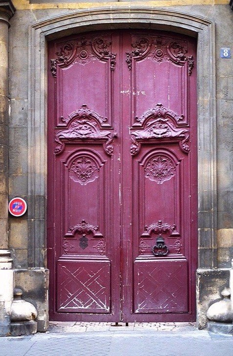 Doors in Paris. France - 7