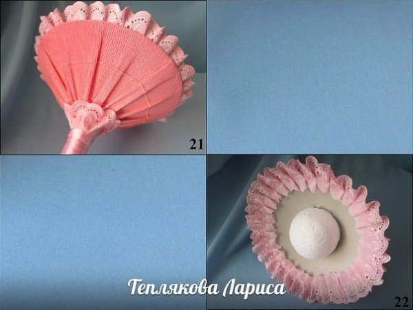 Мастер-класс по изготовлению портбукетницы для конфетного букета.Для работы нам понадобится:плотный ... - 8