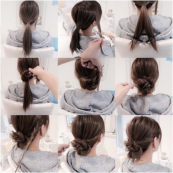 Уроки причесок на каждый день. Возьми на заметку. - 5