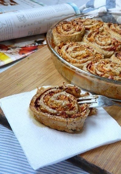 Яблочная запеканка с хрустящей корочкой.Я абсолютно влюблена в этот завтрак. Мягкая, ароматная ... - 2