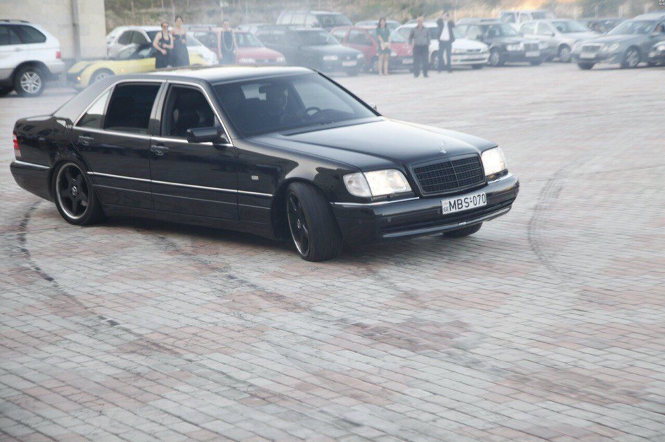 Mercedes w140 дрифт