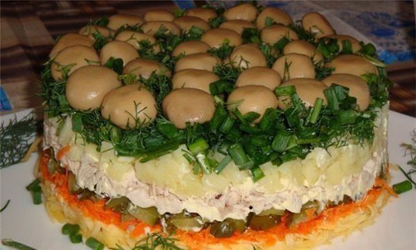 САМЫЕ ВКУСНЫЕ САЛАТИКИ.1) Салат