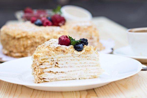 ТОРТЫ НА НОВЫЙ ГОД: ТОП-5 РЕЦЕПТОВ.1) Торт ПанчоИНГРЕДИЕНТЫ:Для теста: 3 яйца 1 стакан сахара 1 ч.л. ... - 4