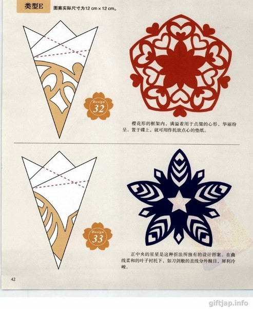 How to Make Paper Snowflakes - 4