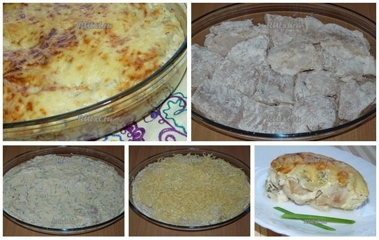 Рыба, запечённая в сметане.от Вероники КрамарьДля приготовления рыбы, запеченной в сметане, ...