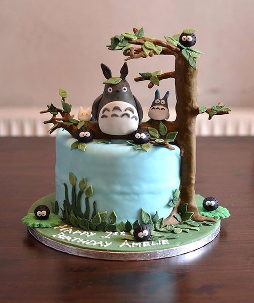cute totoro cakes - 2