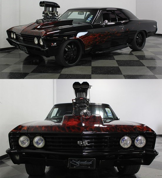   1967-   Chevrolet Chevelle SS.
