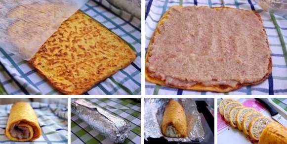 Куриный рулет.Это не просто куриный рулет, это наивкуснейший куриный рулет!А какой он сочный! Вкусен ...