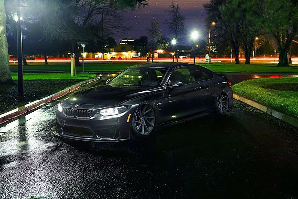 BMW M4 on Niche Road wheels.