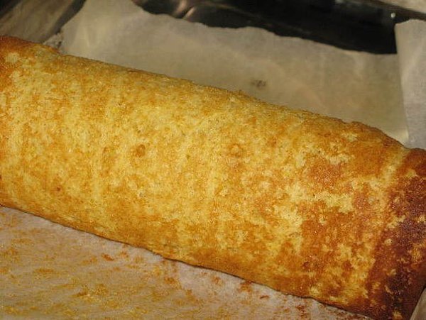 Рулетик к чаю за 20 минут.Это очень вкусный рулет к чаю, на приготовление которого у меня уходит ...