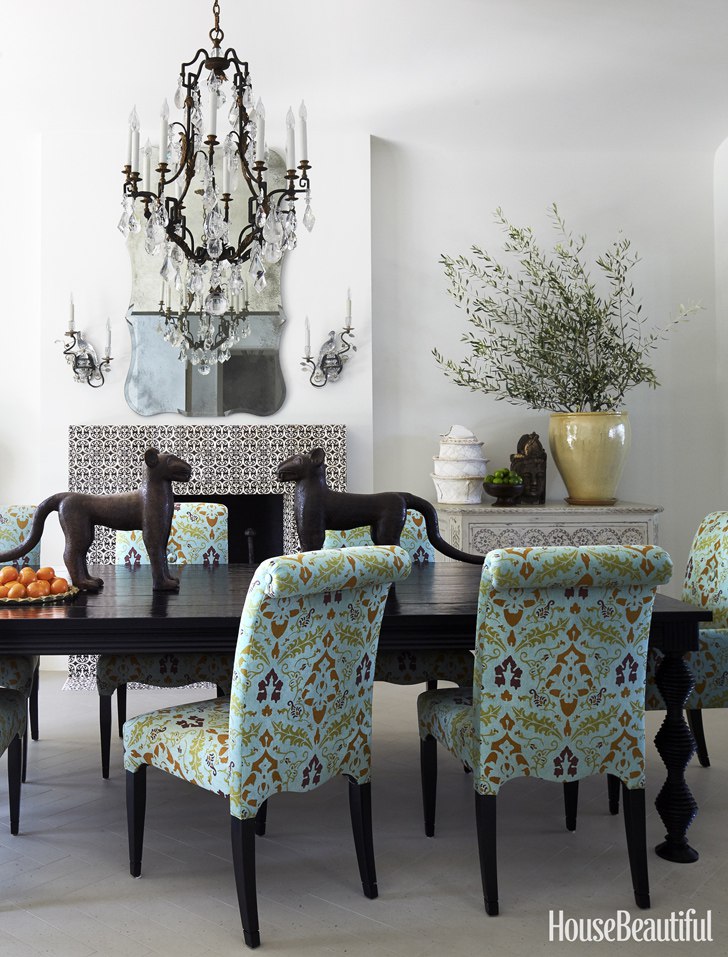 Интерьер в полностью марокканском стиле с использованием черно-белой цветовой гаммы с добавлением ... - 2