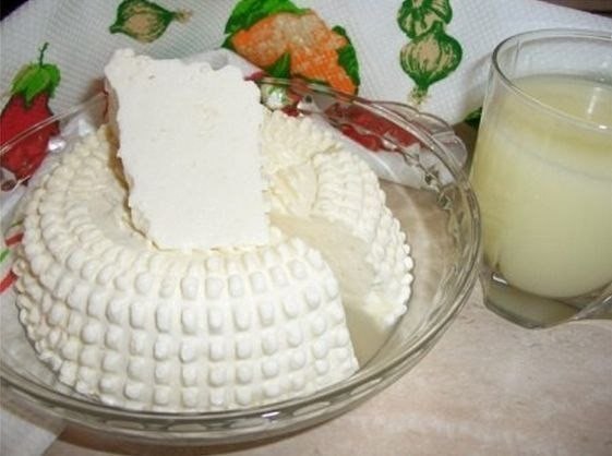 Домашний сыр. Замечательный рецепт домашнего сыра. Быстрый и "без заморочек". Вкус типа ...
